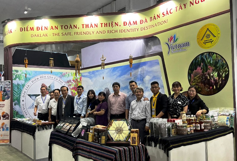 Đắk Lắk tham gia gian hàng xúc tiến quảng bá du lịch văn hóa  tại Hội chợ du lịch quốc tế Việt Nam 2023