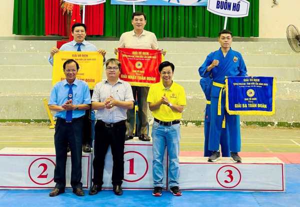 Bế mạc Giải vô địch Vovinam tỉnh năm 2023