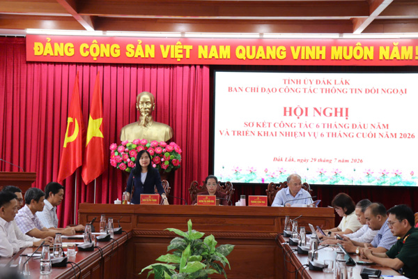 Đổi mới công tác thông tin đối ngoại, lan tỏa hình ảnh  và giá trị Đắk Lắk