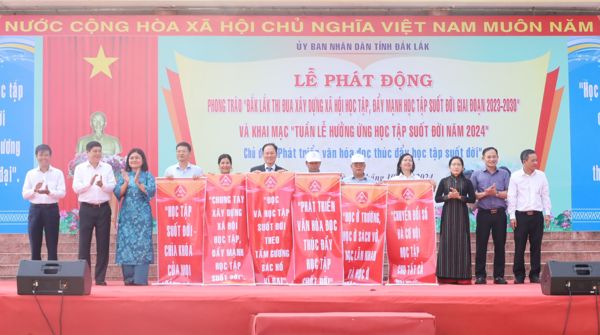 Khai mạc Tuần lễ hưởng ứng học tập suốt đời năm 2024