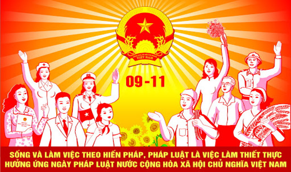 Tổ chức các hoạt động hưởng ứng ngày Pháp luật nước Cộng hòa XHCN Việt Nam năm 2024