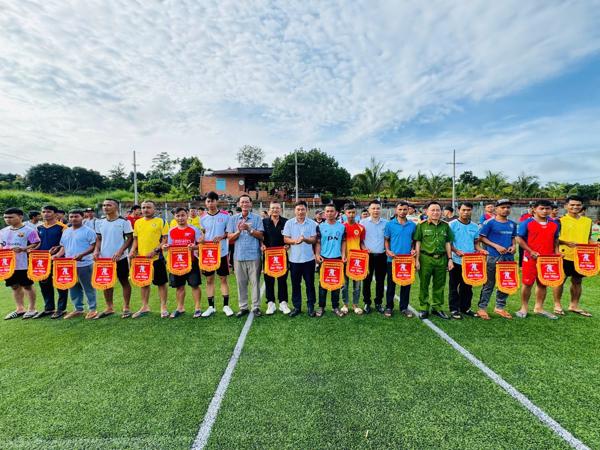 Khai mạc Giải bóng đá các dân tộc thiểu số huyện Ea H’Leo năm 2024