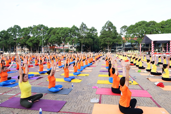 Đắk Lắk hưởng ứng Ngày Quốc tế Yoga lần thứ 10 với chủ đề “Yoga - Trao quyền cho phái đẹp”