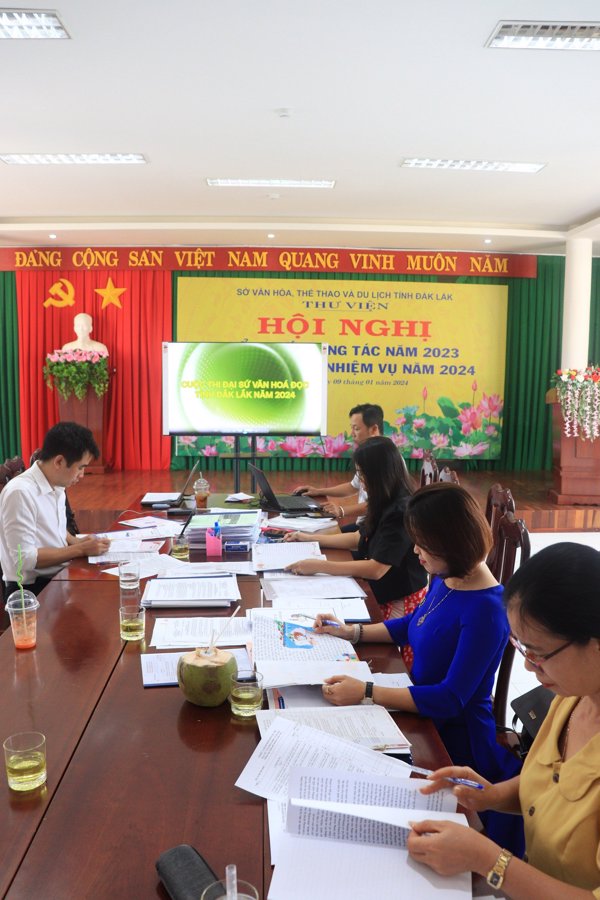 Chấm điểm Cuộc thi Đại sứ Văn hóa đọc tỉnh Đắk Lắk năm 2024