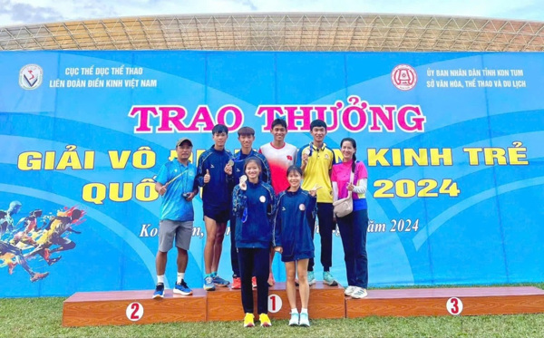 Giải vô địch Điền kinh trẻ quốc gia năm 2024: Đắk Lắk đoạt 4 huy chương