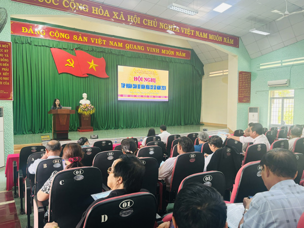 Hội nghị tập huấn cán bộ văn hóa cơ sở năm 2024 tại thành phố Buôn Ma Thuột
