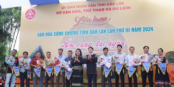 Khai mạc Liên hoan Văn hóa cồng chiêng tỉnh Đắk Lắk lần thứ 3 năm 2024