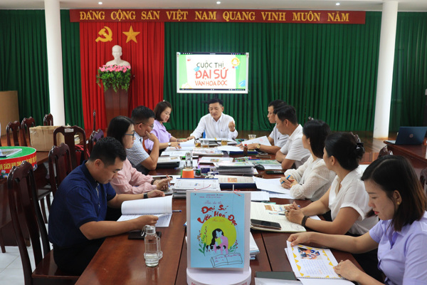 Triển khai công tác chấm thi Cuộc thi Đại sứ Văn hóa đọc tỉnh Đắk Lắk năm 2025