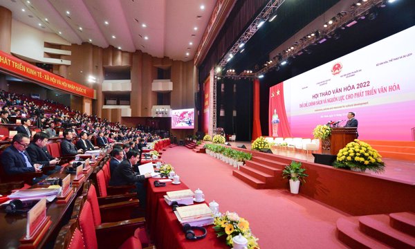 Hội thảo Văn hóa 2022: Thống nhất kiến nghị 7 nhóm nhiệm vụ, giải pháp cần tập trung làm ngay