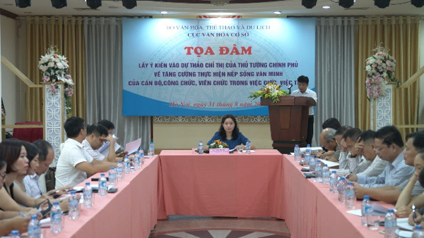 Tăng cường nếp sống văn minh của cán bộ, công chức, viên chức trong việc cưới, việc tang