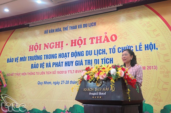 Sơ kết tình hình thực hiện bảo vệ môi trường trong hoạt động du lịch, tổ chức lễ hội, bảo vệ và phát huy giá trị di tích