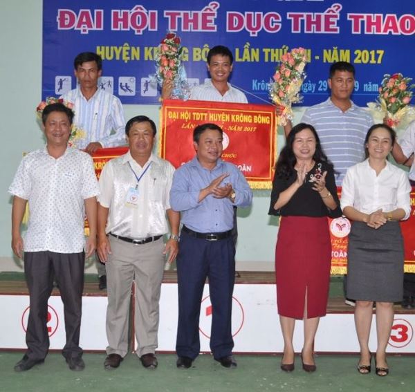 ĐẠI HỘI THỂ DỤC THỂ THAO HUYỆN KRÔNG BÔNG LẦN THỨ VIII NĂM 2017