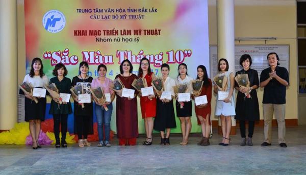 Triển lãm mỹ thuật “Sắc màu tháng 10” lần thứ 4 năm 2017