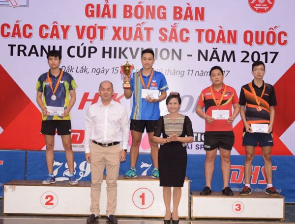 Bế mạc Giải bóng bàn các tay vợt xuất sắc toàn quốc năm 2017