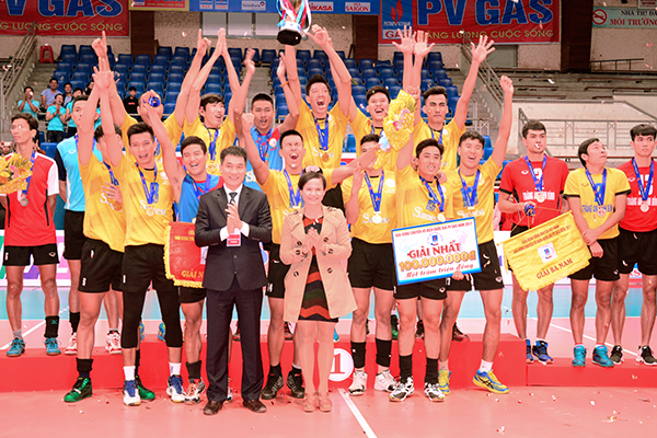 Kết thúc vòng chung kết Nam Giải bóng chuyền vô địch Quốc gia PV Gas 2017: Sanest Khánh Hòa đăng quang ngôi Vô địch