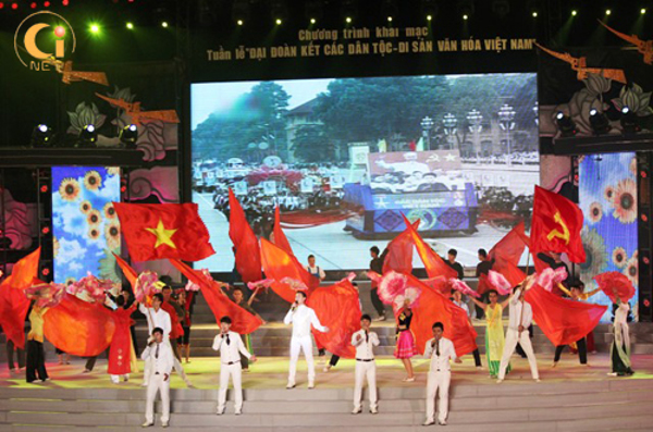 Đặc sắc Tuần "Đại đoàn kết các dân tộc - Di sản văn hóa Việt Nam" năm 2017