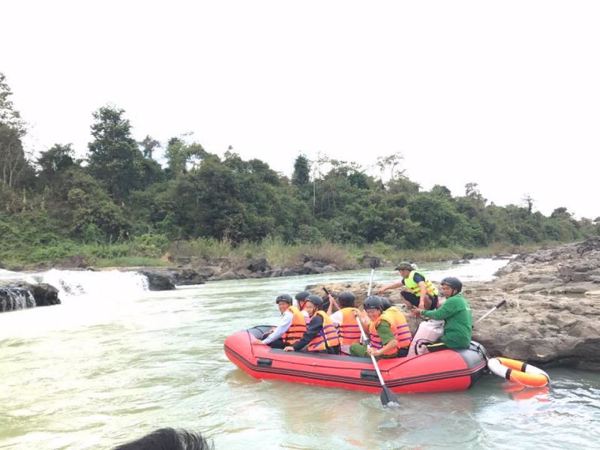 Khảo sát và kiểm tra hoạt động kinh doanh du lịch mạo hiểm tại Cụm thác Dray Sáp Thượng - Dray Nur