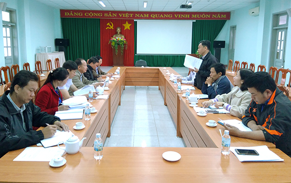 Họp Ban tổ chức chuẩn bị giải Đua thuyền nam truyền thống tỉnh Đắk Lắk lần thứ XI năm 2018