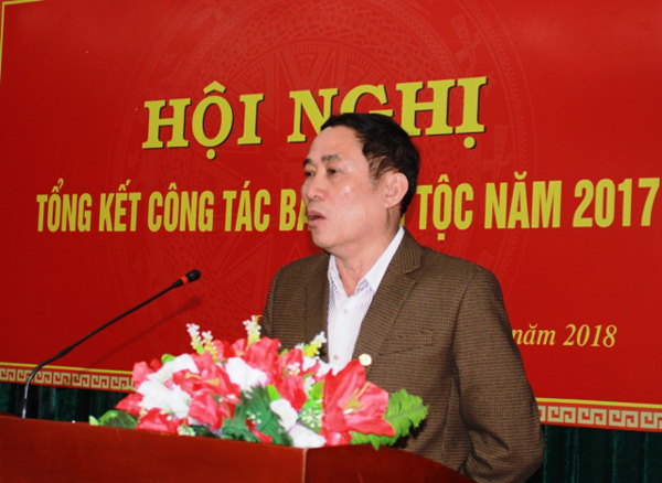 Triển khai công tác dân tộc năm 2018