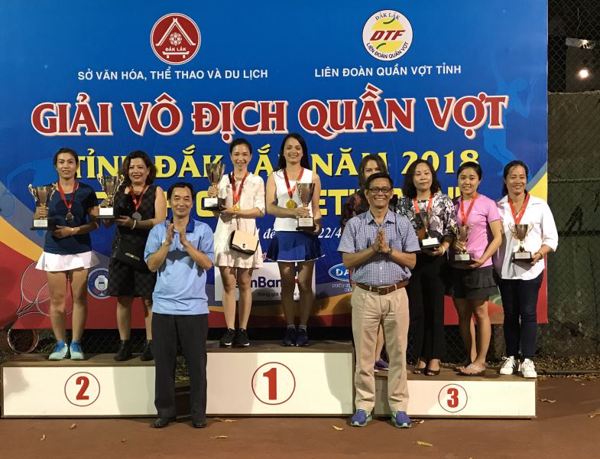 Giải vô địch Quần vợt tỉnh Đắk Lắk năm 2018 tranh cúp Vietinbank
