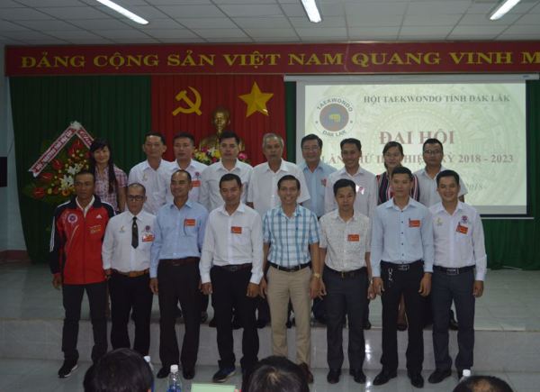 Đại hội lần thứ III,( nhiệm kỳ 2018 – 2023) Hội Taekwondo tỉnh Đắk Lắk  