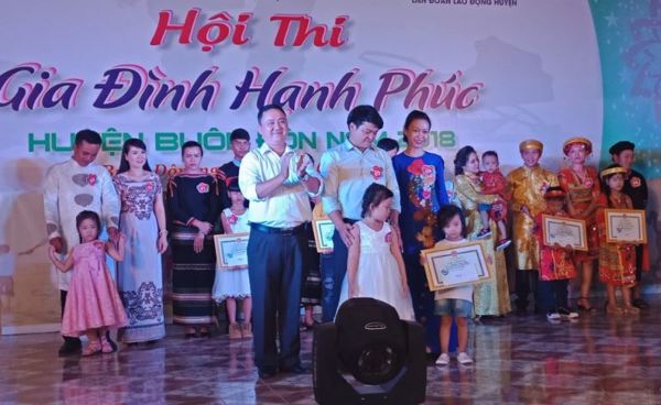 Hội thi gia đình hạnh phúc huyện Buôn Đôn năm 2018