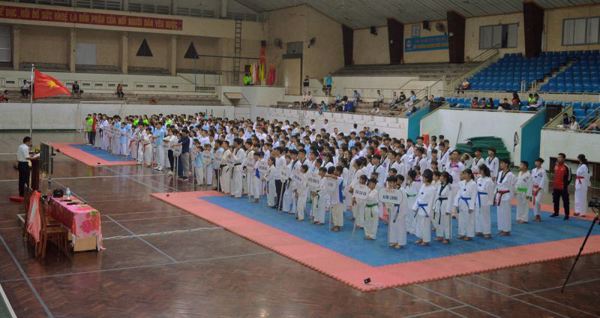 430 Vận động viên tham gia Giải Taekwondo vô địch các lứa tuổi tỉnh Đắk Lắk năm 2018