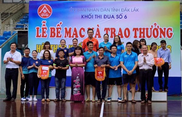 Bế mạc Hội thao Khối thi đua số 6 - năm 2018