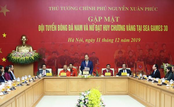 Thủ tướng Chính phủ: “Chúng ta đang có một lứa vận động viên tài hoa, bãn lĩnh, sức lực, trí tuệ với ý chí phấn đấu vô cùng lớn”