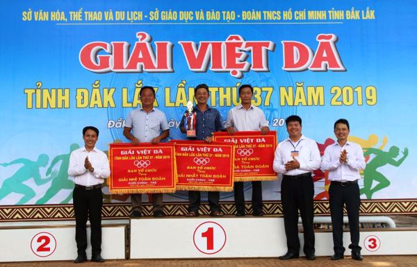 Giải Việt dã truyền thống tỉnh Đắk Lắk lần thứ 37 năm 2019
