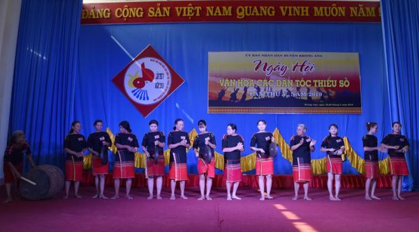 Ngày hội văn hóa các dân tộc thiểu số huyện Krông Ana lần thứ V, năm 2019.