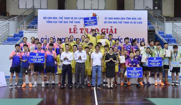 Bế mạc giải Vô địch Cầu lông trẻ toàn quốc năm 2019