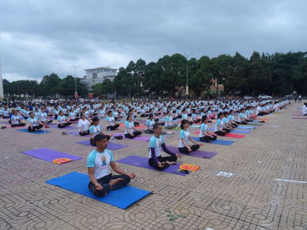 Đắk Lắk tổ chức Hưởng ứng Ngày Quốc tế Yoga lần thứ 5 năm 2019