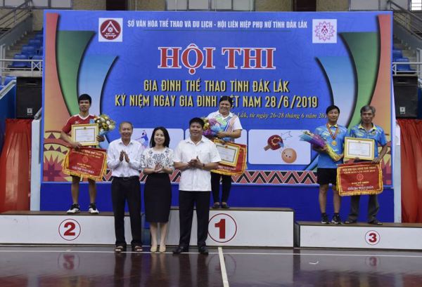 Bế mạc Hội thi “Gia đình thể thao” toàn tỉnh năm 2019