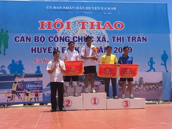 Hội thao cán bộ, công chức huyện Ea Kar năm 2019