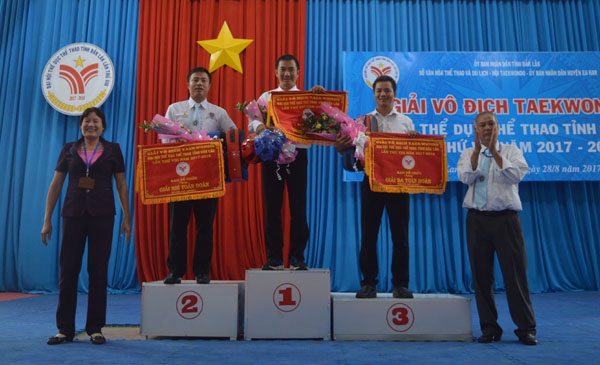 Giải vô địch Taekwondo tỉnh Đắk Lắk lần thứ VIII năm 2017 - 2018