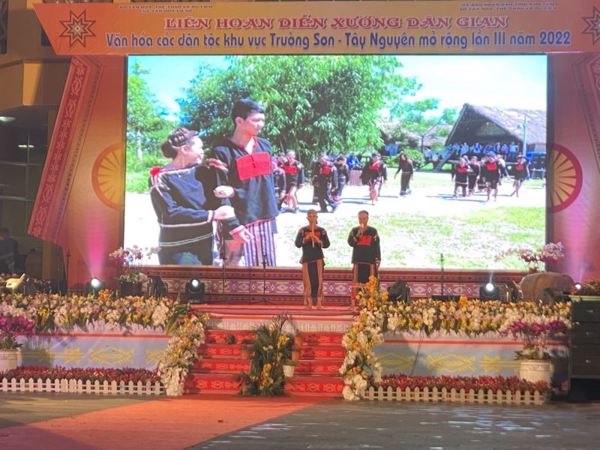 Đắk Lắk tham dự Liên hoan Diễn xướng dân gian văn hóa các dân tộc khu vực Trường Sơn - Tây Nguyên lần thứ III - năm 2022 