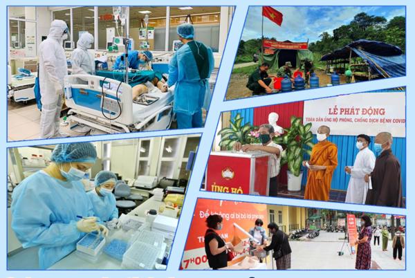 Đẩy mạnh tuyên truyền, vận động, huy động nguồn lực cùng chung tay ủng hộ công tác phòng, chống dịch bệnh COVID-19