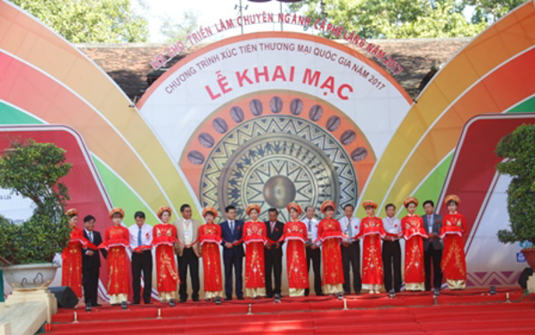 Khai mạc Hội chợ - Triển lãm chuyên ngành cà phê năm 2017