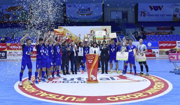 Thái Sơn Nam đăng quang ngôi Vô địch Giải Futsal HD Bank Cúp Quốc gia 2020