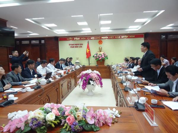 Đoàn công tác của Bộ Văn hóa, Thể thao và Du lịch  làm việc tại Đắk Lắk