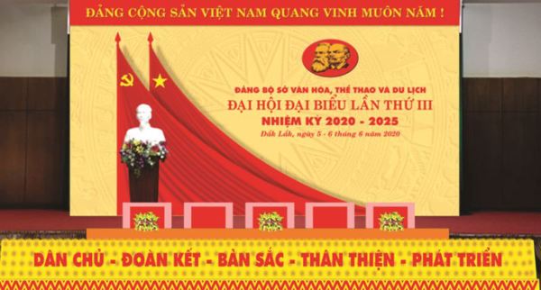  Dự thảo Báo cáo tổng kết thực hiện Nghị quyết Đại hội Đảng bộ Sở Văn hóa, Thể thao và Du lịch tỉnh Đắk Lắk, nhiệm kỳ 2015 – 2020