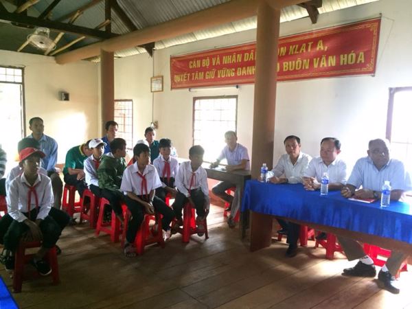 Thị xã Buôn Hồ: Khai giảng lớp truyền dạy đánh chiêng năm 2020