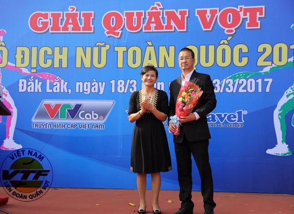 Khai mạc giải quần vợt vô địch nữ toàn quốc 2017