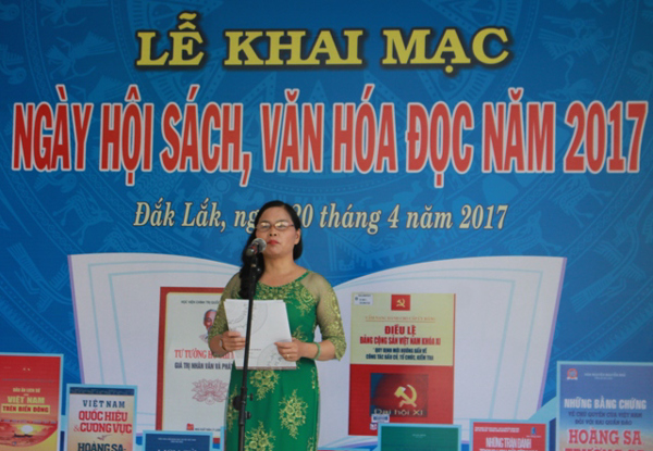 Khai mạc Ngày hội sách, văn hóa đọc năm 2017