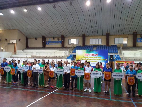 Khai mạc Hội thao Khối thi đua các đơn vị sự nghiệp Sở Văn hóa, Thể thao và Du lịch lần thứ Nhất năm 2018