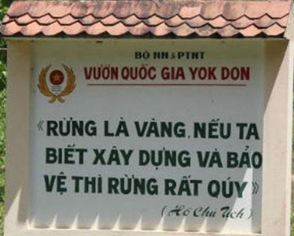 Đề nghị bàn giao vườn quốc gia Yok Đôn cho hai tỉnh Đắk Lắk – Đắk Nông 