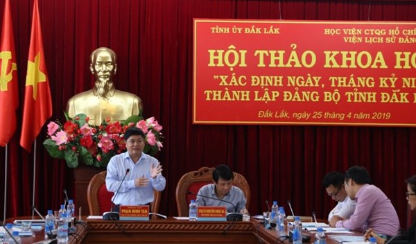 Ngày 23/11/1940 là ngày Kỷ niệm thành lập Đảng bộ tỉnh Đắk Lắk