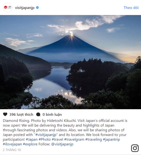 Nhật Bản tìm đến Instagram để “hút” khách du lịch