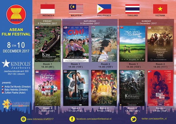 Việt Nam tham gia Liên hoan phim ASEAN tại Utrecht